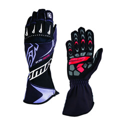 OMP KS-2R Kart Gloves, Black